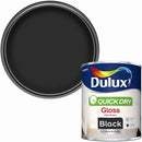 Dulux QD Gloss Black 750ml