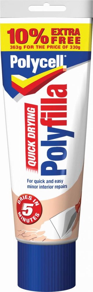 Polycell Multi Purpose Q/D Polyfilla 330GM Tube