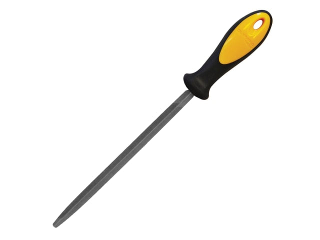 Roughneck Handled Extra Slim Single/Double Cut File 200mm