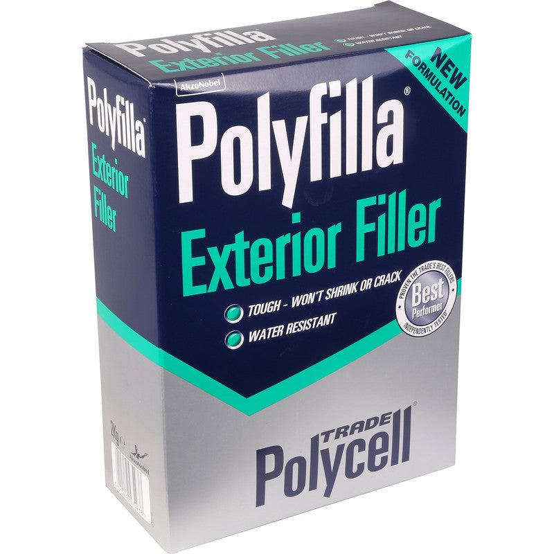 Polycell Trade Polyfilla Exterior Filler 2kg