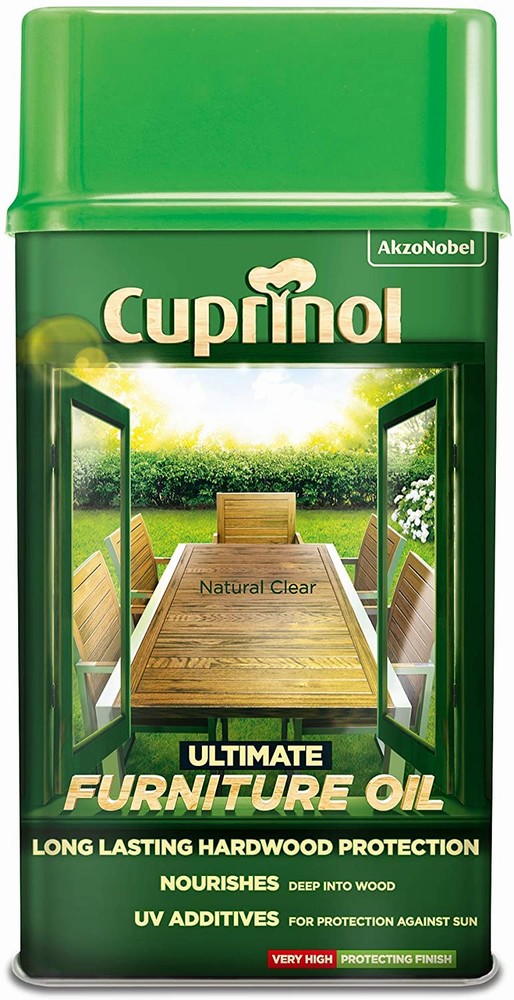 Cuprinol Ultimate Furniture Oil Nat/Clear 1L