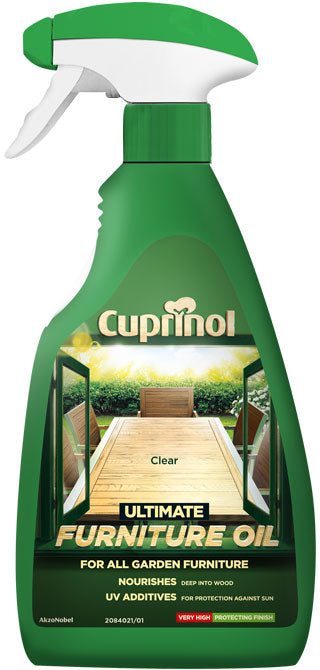 Cuprinol Ultimate Furniture Oil Spray Clr 500ml