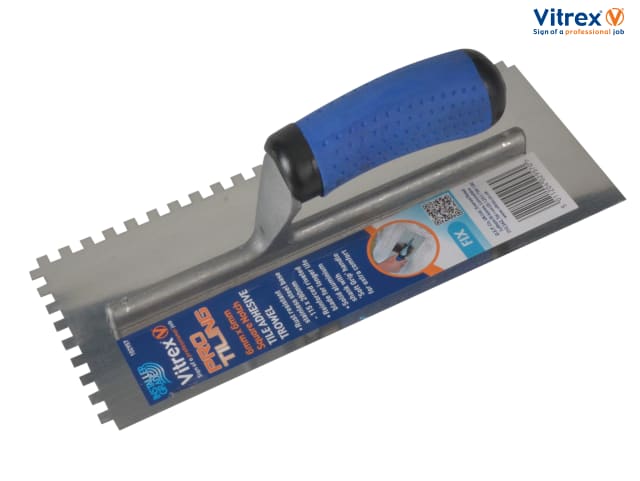 Vitrex Professional Square Notched Adhesive Trowel