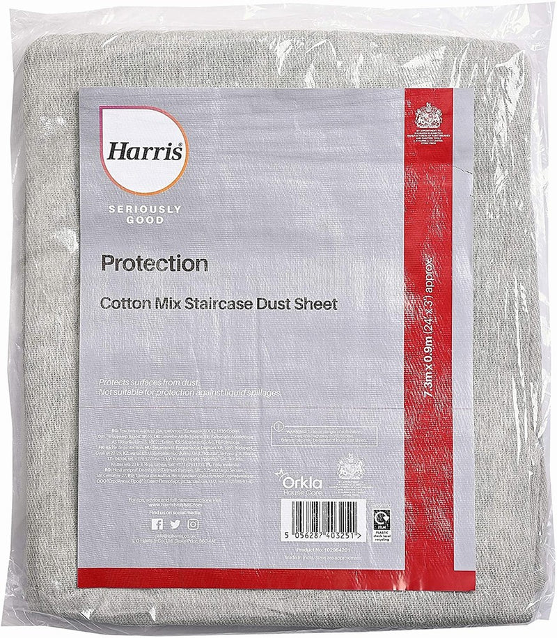 Harris Cotton Rich Staircase Dust Sheet 24'x3'