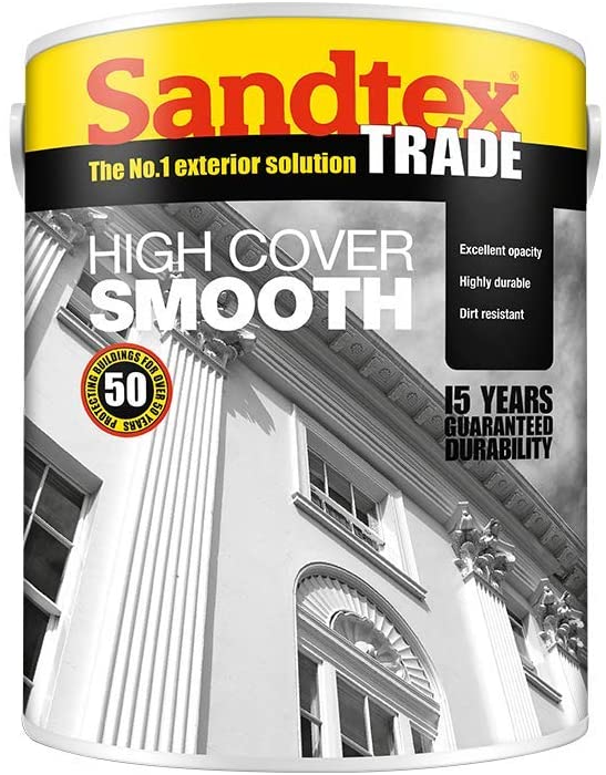 Sandtex Trade HC Smooth Gravel 5L Masonry Paint