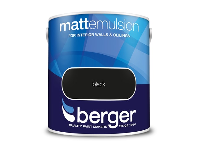 Berger Matt Emulsion Black 2.5L