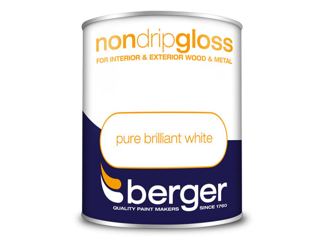 Berger Non Drip Gloss Brilliant White