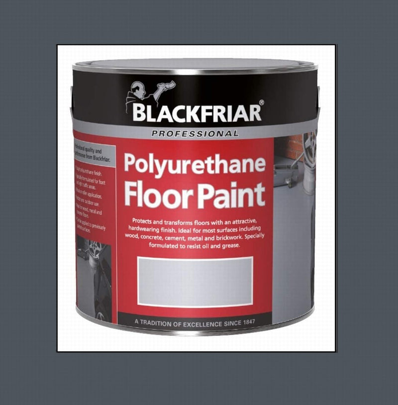 Blackfriar Polyurethane Floor Paint Dark Grey 500ml