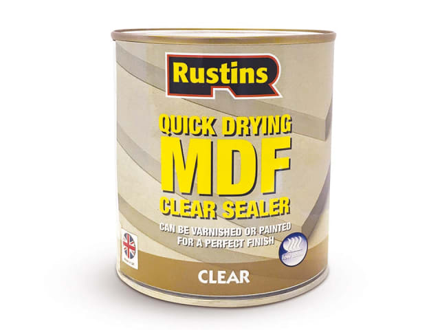 Rustins Quick Dry MDF Sealer Clear 500ml