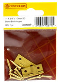 1" x 3/4" x 1.3mm SC Solid Drawn Butt Hinges (1 pair)