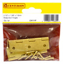 2 1/2" x 1 3/8" x 1.6mm SC Solid Drawn Butt Hinges (1 pair)