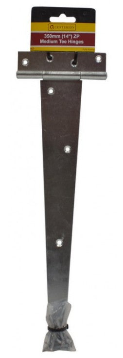 350mm (14") ZP Medium Tee Hinges (1 pair)