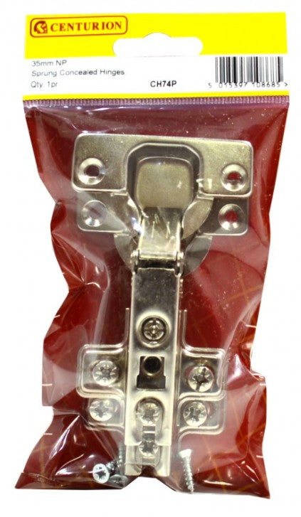 35mm NP Sprung Concealed Hinge 90 Degree (1 pair)