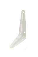 100 x 75mm (4"x3") White London Type Shelf Bracket