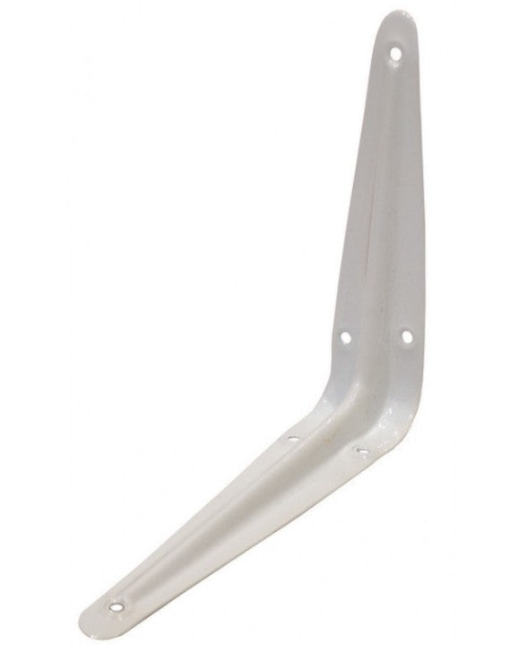 150 x 125mm (6"x5") White London Type Shelf Bracket