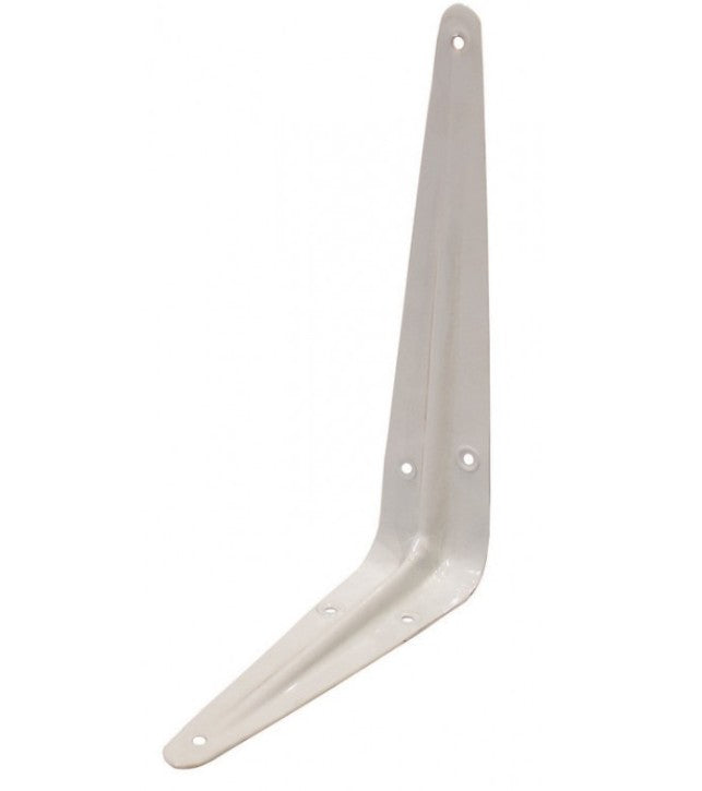 200 x 150mm (8"x6") White London Type Shelf Bracket