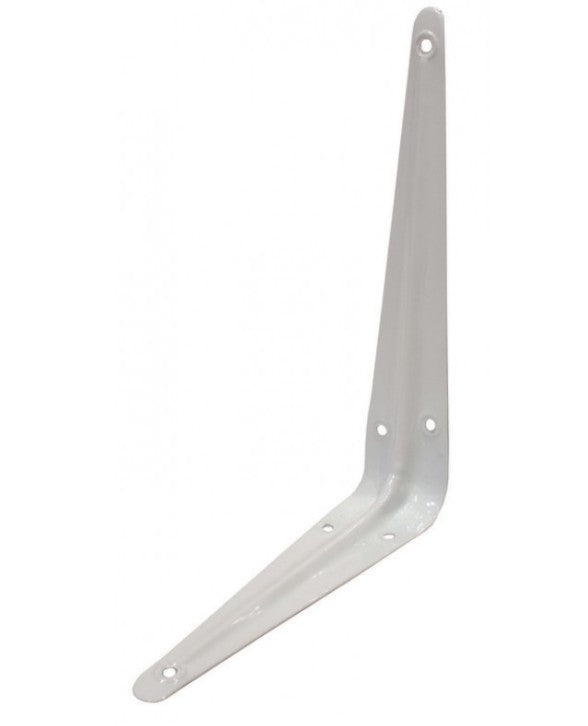 225 x 175mm (9"x7") White London Type Shelf Bracket