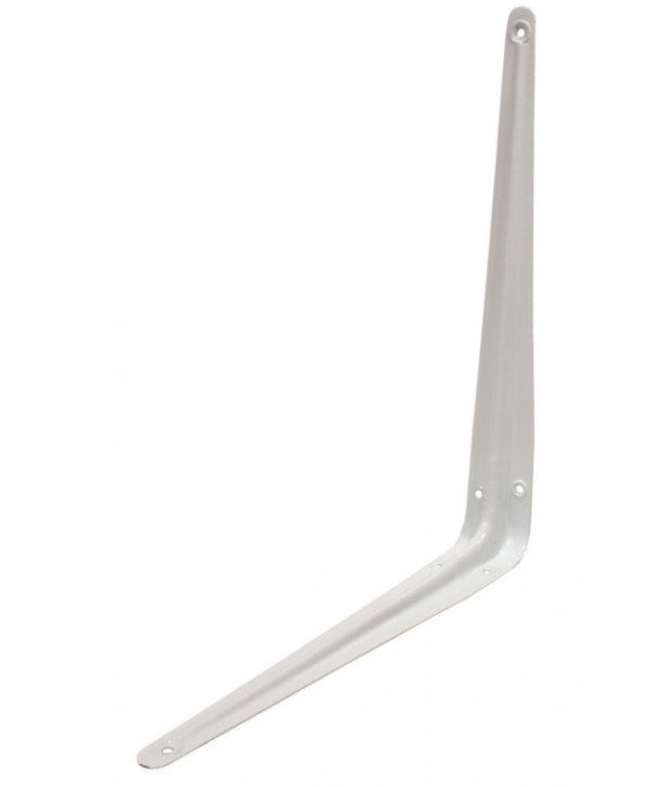 350 x 300mm (14"x12") White London Type Shelf Bracket