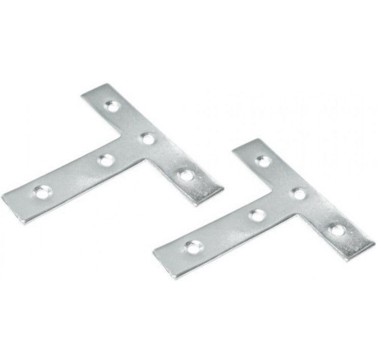 75mm (3") ZP Tee Plate (Pack of 2)