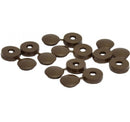 Brown Hinged Screw Covers (Pack of 20)