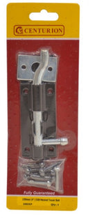Necked Tower Bolt - EXB - 100mm (4")