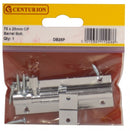 75mm x 25mm (1") CP Straight Barrel Bolt