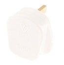 13A Plug Fused  - White