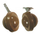 45mm Furniture Plate Fix Castors  (Pack of 2)