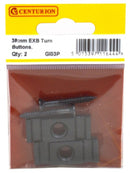 38mm EXB Turn Button (Pack of 2)