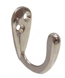 37mm CP Die Cast Wardrobe Hooks (Pack of 2)