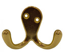 50mm EB Die Cast Double Robe Hook