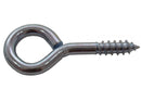65 x 14mm ZP Steel Screw Eyes (Pack of 4)