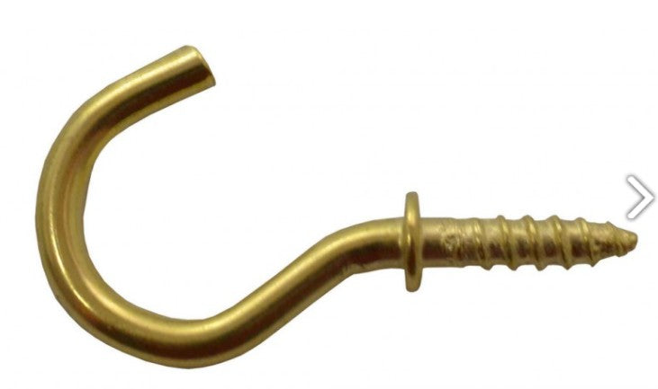 19mm EB Shouldered Cup Hooks (Pack of 5)