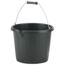 Builders Bucket Black - 3 Gallon