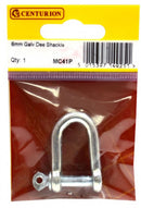 6mm Galvanised Dee Shackle