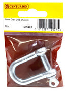 8mm Galvanised Dee Shackle