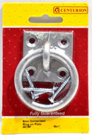 Ring On Plate - Galvanised - 8mm