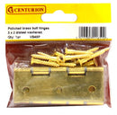 3" x 2" x 1.5mm PB Contract Butt Hinges DSW Polished (1 pair)