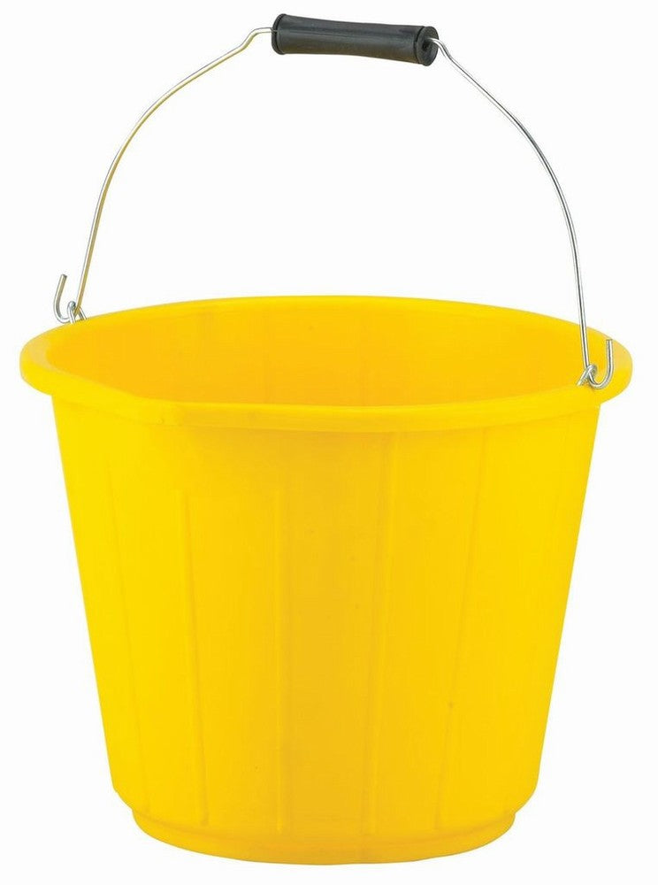 Builders Bucket Heavy Duty Yellow - 3 Gallon