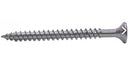 2 1/2" x 12 ZP Twin Thread Woodscrews Countersunk (Pack of 5)