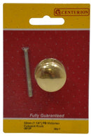 32mm (1 1/4") PB Victorian Cupboard Knob