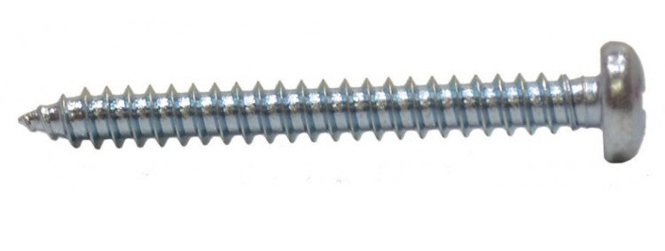 1 1/2" x 8 Pozi Pan Head ZP Self Tapping Screws (pack of 7)