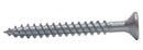 1 1/2" x 8 ZP Hardened Woodscrews Countersunk (Pack of 10)