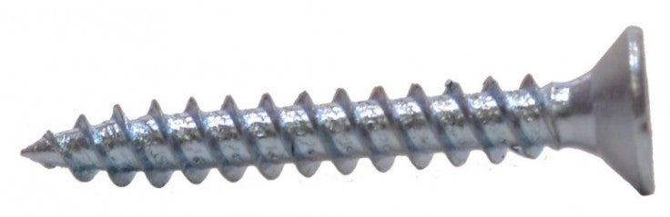 1" x 6 ZP Twin Thread Woodscrews Countersunk (Pack of 20)