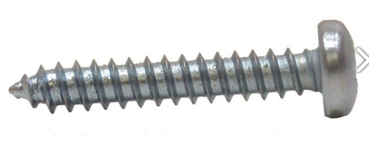 1" x 8 ZP Pan Head Self Tapping Screws  (Pack of 10)