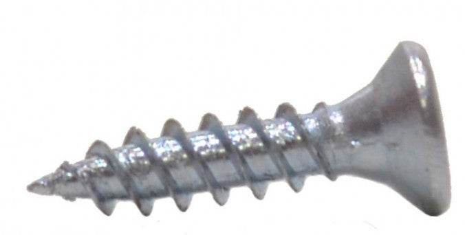 1/2" x 4 ZP Twin Thread Woodscrews Countersunk (Pack of 28)