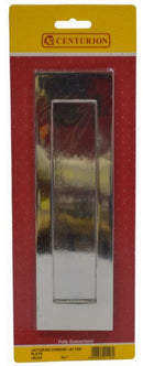 250mm x 75mm (10" x 3") CP Victorian Letter Plate