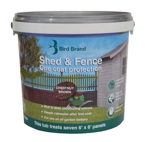 5 Litre Shed & Fence Stain OCP Chestnut Brown