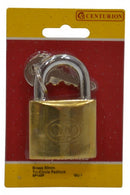 50mm Brass Tri-Circle Padlock