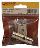60mm Chromed Security Door Rack Bolt